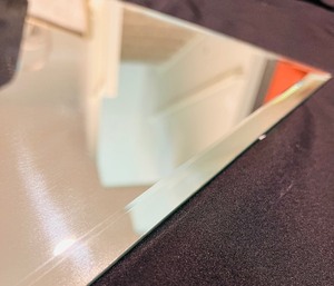 lot 80 image: Mirror with Beveled Edged Edges