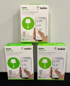 lot 133 image: 5 New Belkin Wemo Switches
