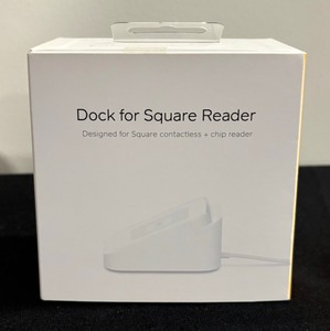 lot 137 image: New Square Reader and Square Reader Dock