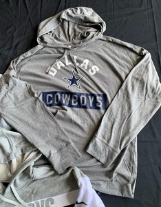 lot 257 image: Three Dallas Cowboys Sweatshirts
