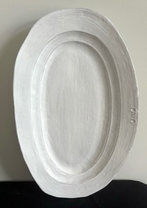lot 212 image: White Serving Pieces by Anthropology, Over and Back, Gibson, Sweet Ceramics and More