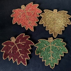 lot 96 image: Collection of Home Decor Including Beaded Coasters, Vases and More