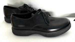 lot 37A image: Prada Men Lace Up Shoes Nero, New
