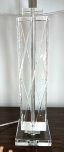 lot 58A image: Pair of Luxurious Crystal Table Lamps