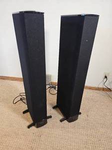 lot 12 image: Definitive Technology BP-804ST Bipolar Supertower (Pair)
