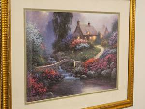 lot 111 image: Thomas Kinkade - Sergon Bridge