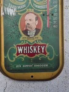 lot 229 image: Jack Daniels Enamel Thermometer Sign