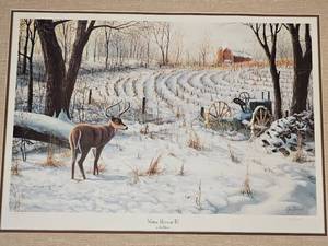 lot 101 image: Jim Hansel - Winter Retreat III - Singed & Numbered Print