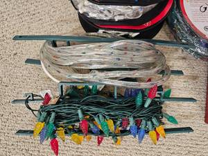 lot 236 image: Large Holiday Lights Bundle