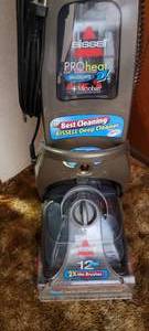 lot 147 image: Bissell Pro Heat Carpet Steamer Model 8960