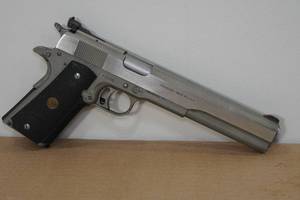 lot 1D image: AMT Hardballer Long Slide .45 ACP Semi-Auto Pistol - 7 Barrel
