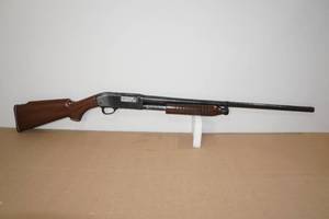 lot 2C image: Squires Bingham Model 30 12 Gauge Pump-Action Shotgun