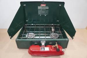 lot 41 image: Coleman 2-Burner Camping Stove