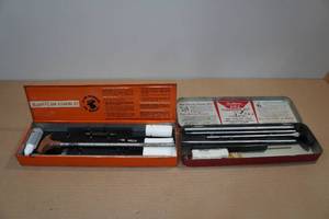 lot 47 image: Vintage Tin-Marbles & Outers Gun Cleaning Kits