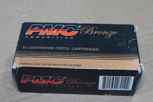 lot 84 image: 50 PMC Bronze .38 Special  132 Gr FMJ Ammo