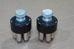 lot 85 image: 2 HKS Speed Loaders with .357 Mag Ammo