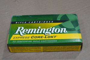 lot 106 image: 20 Remington Express 6mm Rem 100 Gr Core-Lokt PSP Ammo