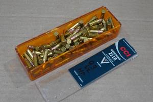 lot 113 image: 93 Assorted .22 LR HP Rounds