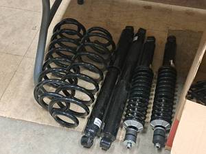lot 234 image: Front and Rear Spring Coil over Shock Set