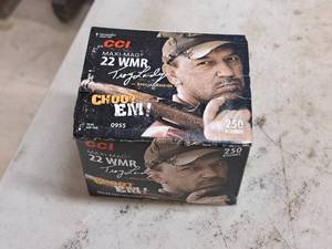 lot 121 image: Lot of (1 Box) CCI Maxi-mag 22 WMR Rounds 250-count ( 250 total items )