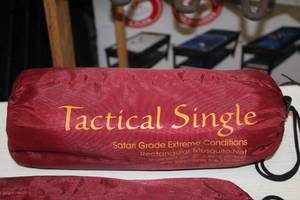 lot 328 image: Tactical Single Safari Grade Extreme Conditions Mosquito Net with Carry Case