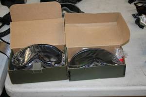 lot 332 image: Lot of (2) Mine Safety Appliances Company Goggles - Sun, Wind, Dust (New in Box)