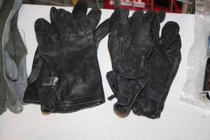 lot 350 image: Lot of (Two Pair) Leather Gloves