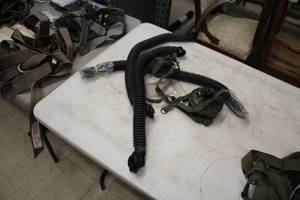 lot 360 image: Assorted Protective Mask Hoses and Accessories