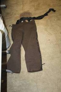lot 374 image: Lot of (One Pair) Size Medium Long Wool Pants
