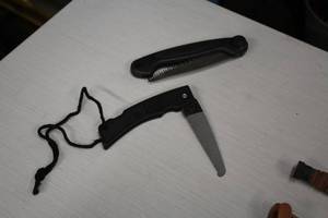 lot 390 image: Lot of (2) Folding Hand Saws
