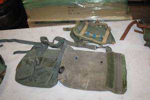 lot 407 image: Lot of (3) Assorted Military Carry Bags