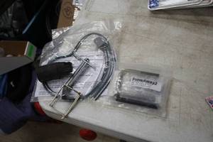 lot 419 image: Lot of  Assorted Trailer Accessories - Hitch Tightener Kit, Electric Brake Kit