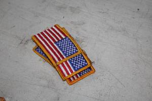lot 441 image: Lot of (6) U.S. Flag Patches