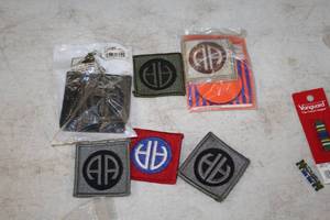 lot 446 image: Lot of (7) Assorted Military Patches