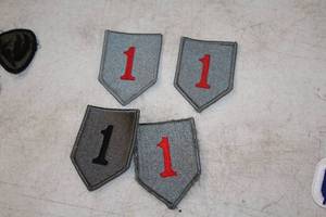 lot 451 image: Lot of (4) Military Patches