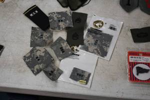 lot 453 image: Lot of (11) Assorted Military Patches