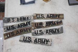 lot 461 image: Lot of (7) Military Patches