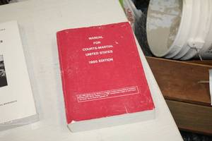 lot 472 image: Court Martial Manual