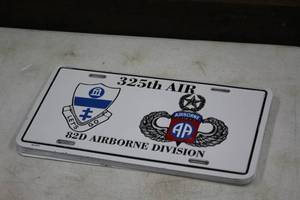lot 478 image: Lot of (16) Metal 82nd Airborne Division Plates