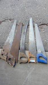 lot 26 image: 5 - Hand Saws