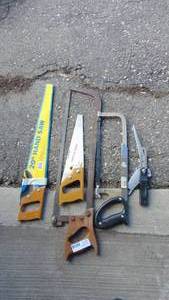 lot 27 image: 6 - Hand Saws
