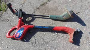 lot 29 image: 2 - Weed Trimmers, One Rechargeable