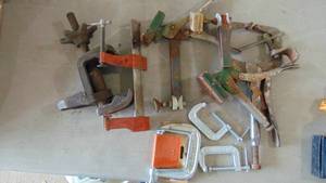 lot 54 image: Lot of Clamps