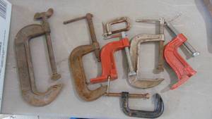 lot 56 image: Lot of Clamps