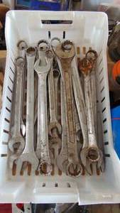 lot 77 image: Lot of Large Wrenches