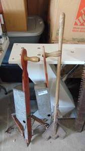 lot 131 image: 2 - Corn Planters and Hay Knife Tool