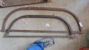 lot 132 image: 2 - Large Bow Saws