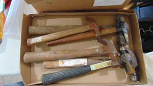 lot 142 image: Lot of Misc Hammers