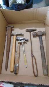 lot 146 image: Lot of Misc Hammers
