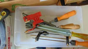 lot 147 image: Lot of Round Chain Saw Files and Guides